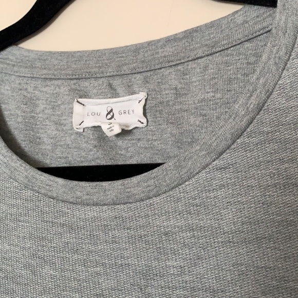 Grey big sheave dress - Picture 3 of 3